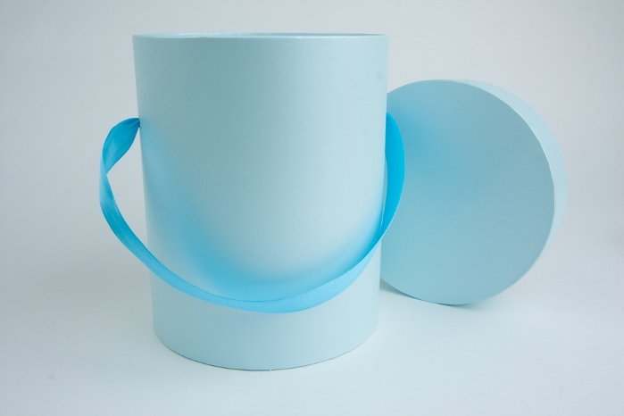 Cylindrical Christmas Flower Bucket Box - Image 2