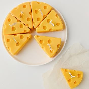 Cheese Slice Scented Candle - Image 3