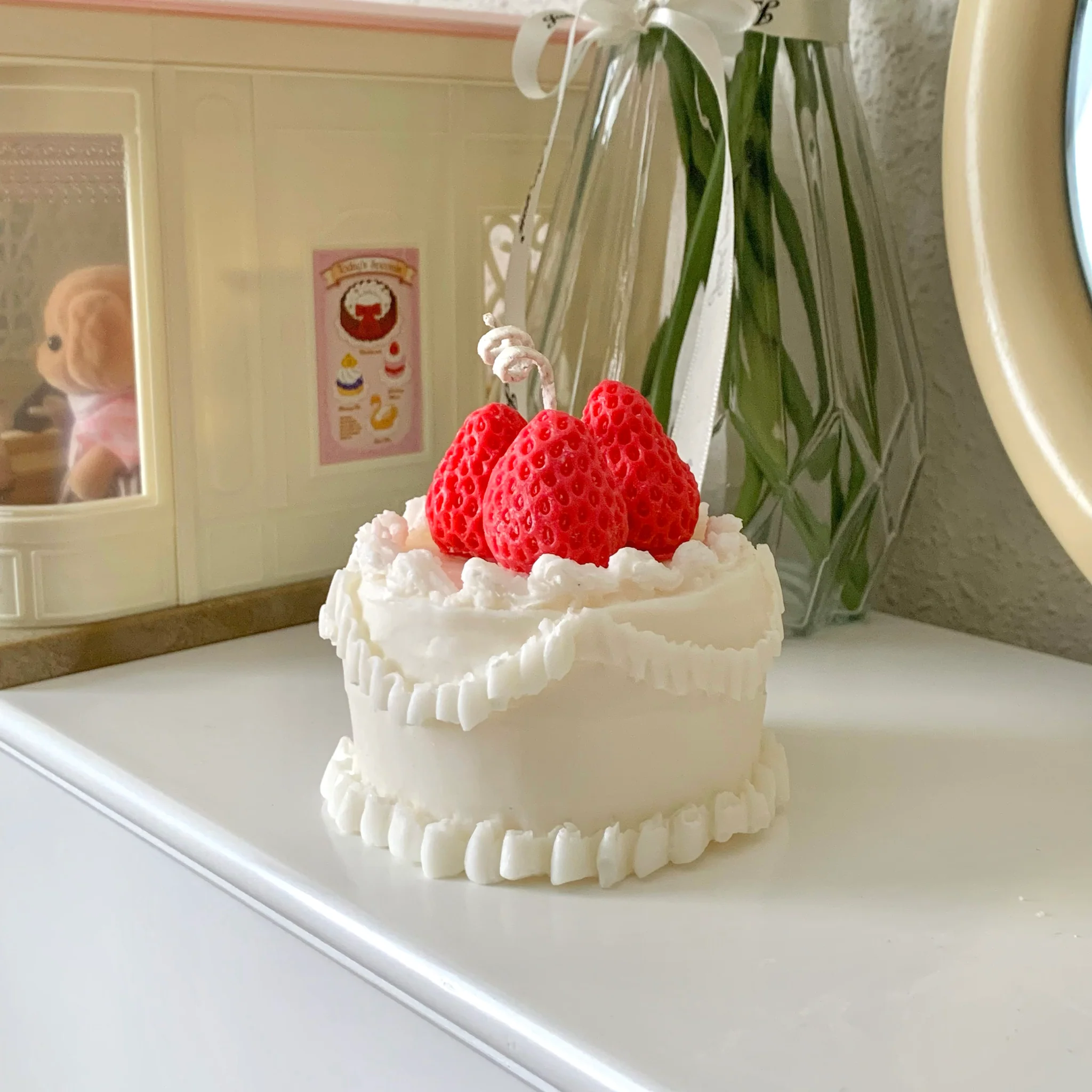 Strawberry Cake Scented Candle