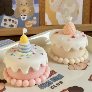 Mini Birthday Cake Candle