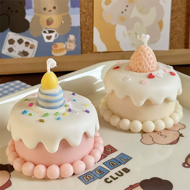 Mini Birthday Cake Candle