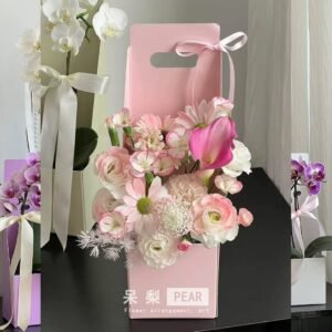 Minimalist Handle Flower Gift Box